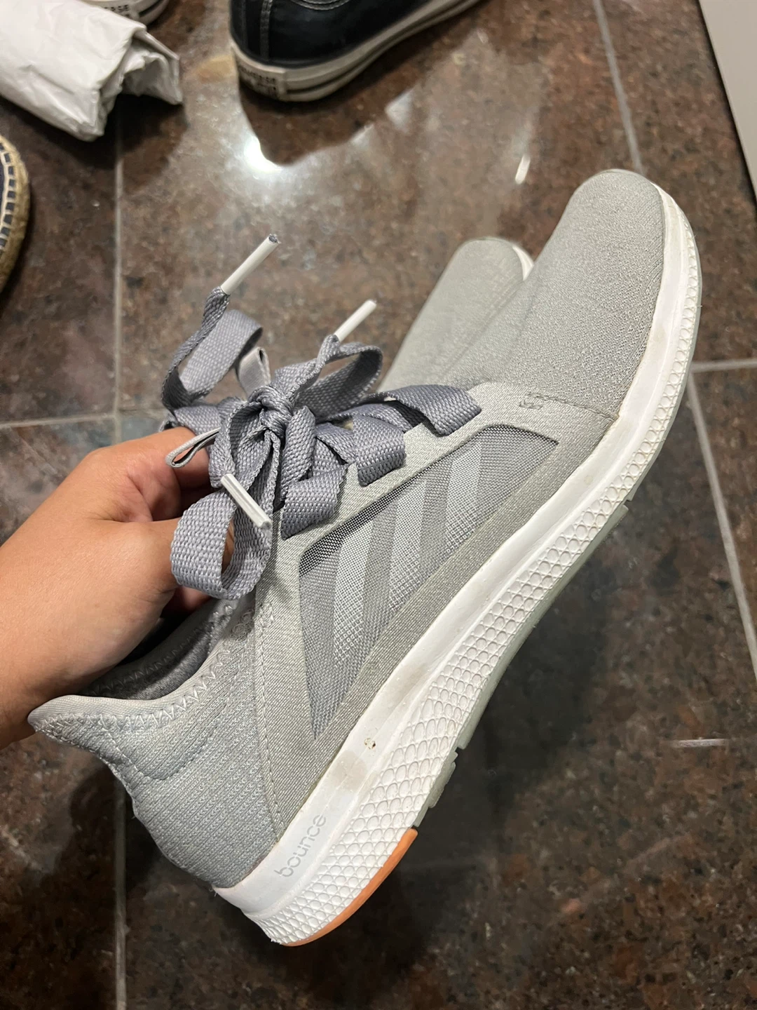 Adidas Edge Lux Running Shoes, Grey, US 8