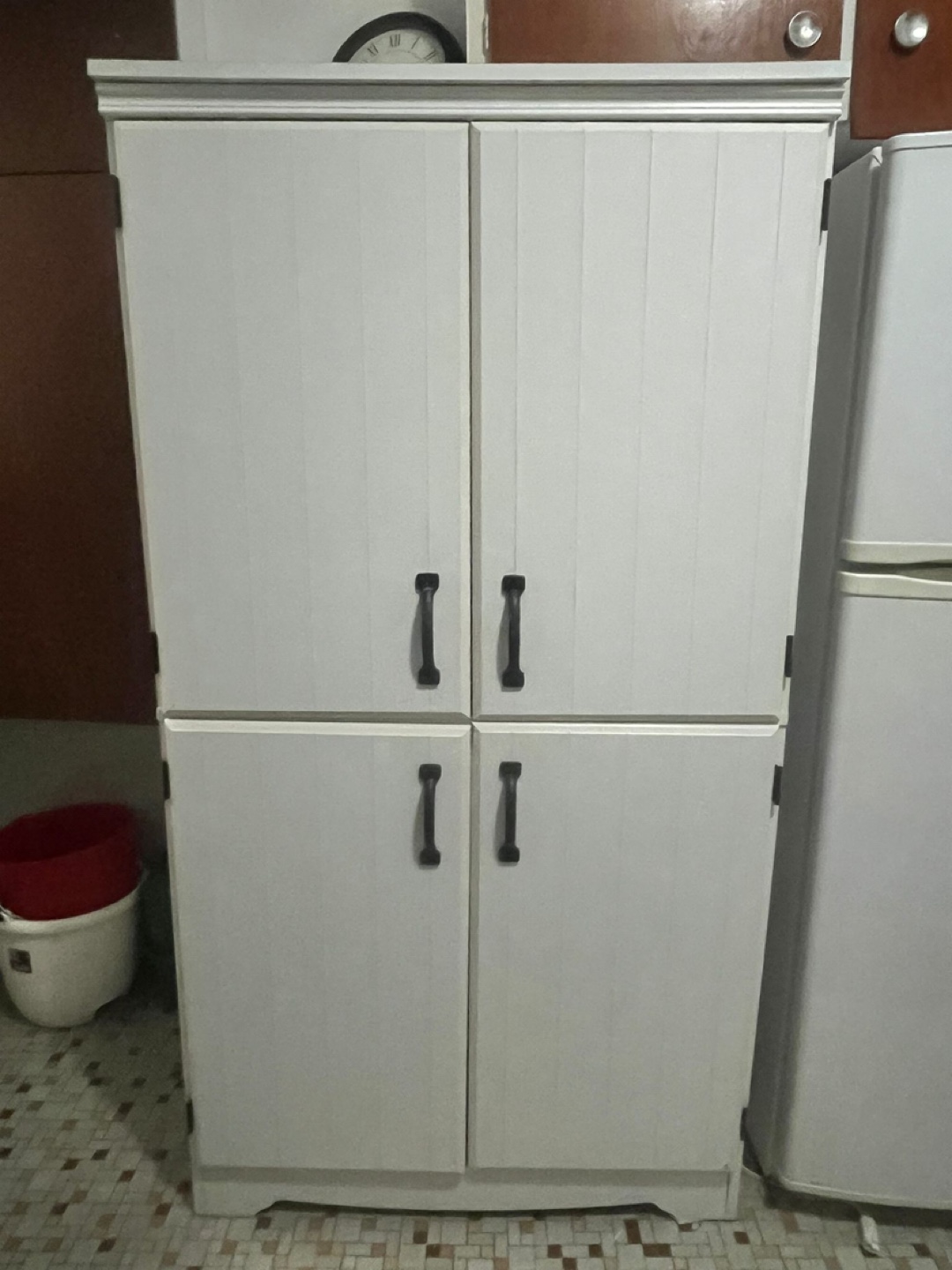 White Cabinet-Pantry