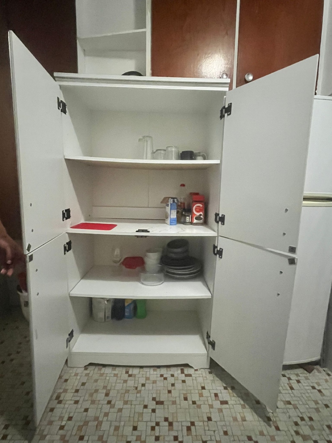 White Cabinet-Pantry - photo 3