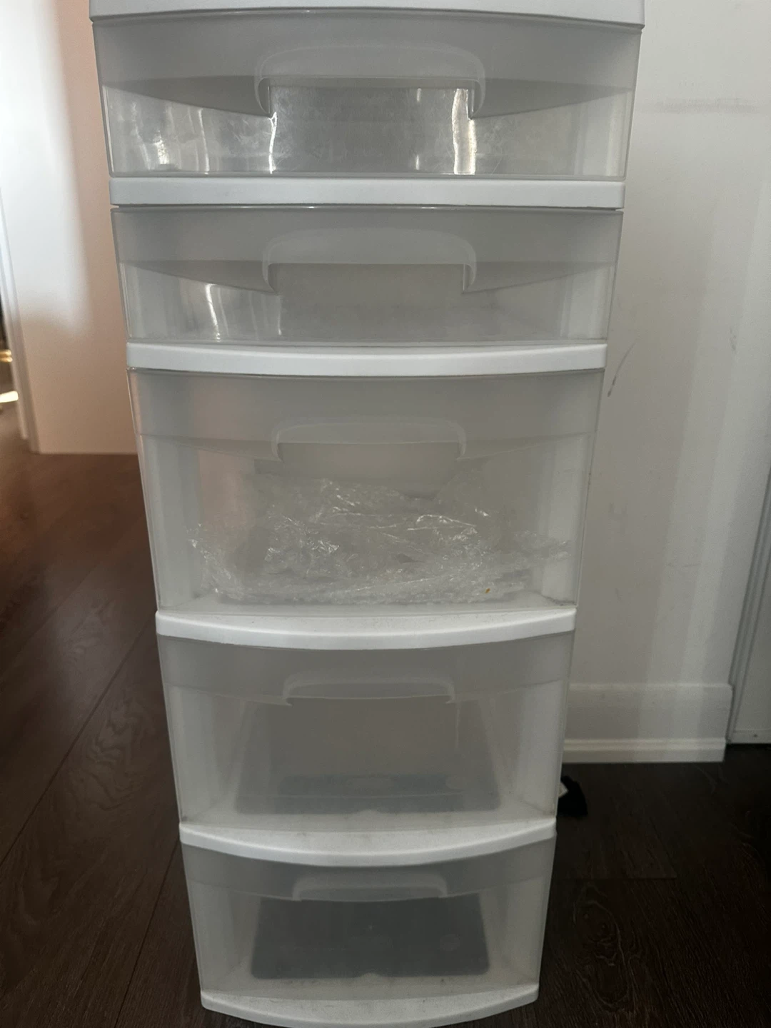 Sterilite 5-Drawer White Tower - photo 2