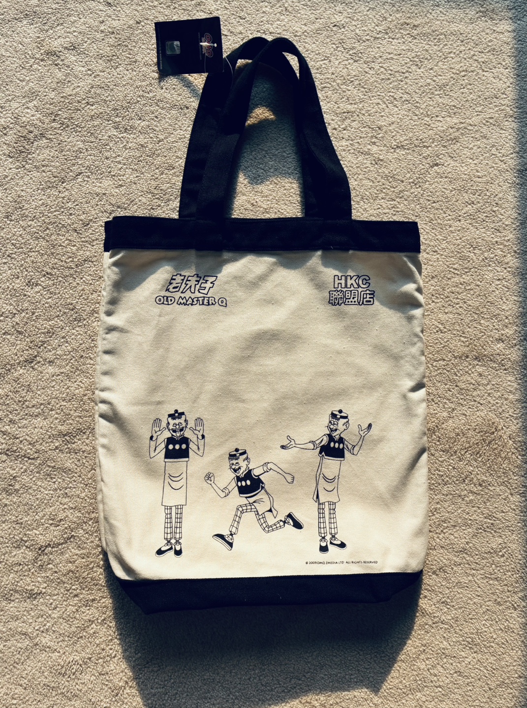 NEW Old Master Q Collectible Thick Tote Bag - photo 2