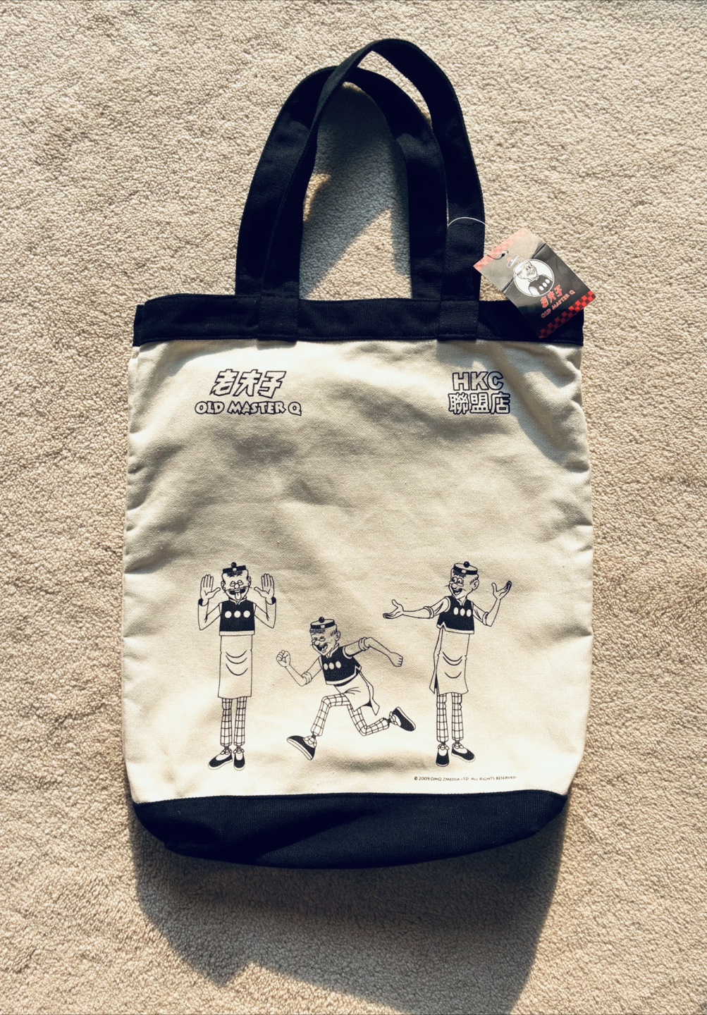 NEW Old Master Q Collectible Thick Tote Bag