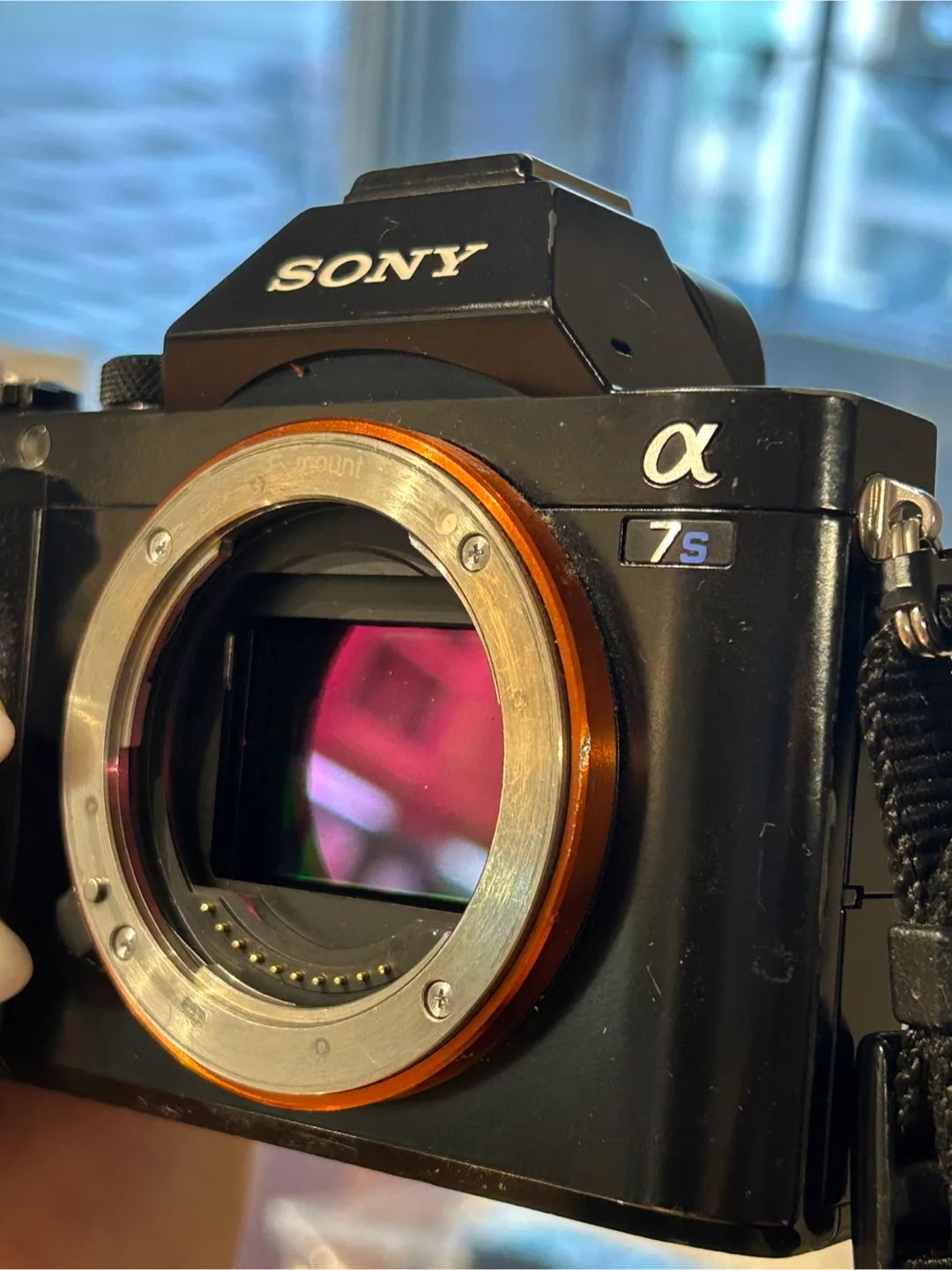Sony Alpha a7S camera body image indicator(2)