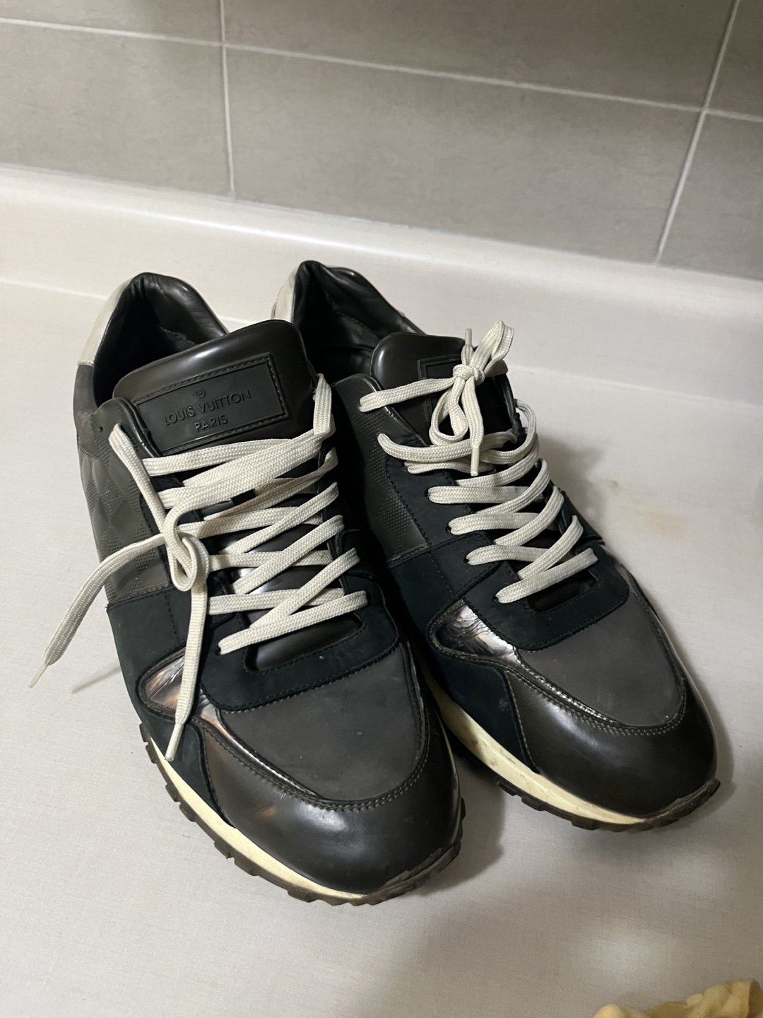 Louis Vuitton Men's Black Sneakers - photo 5