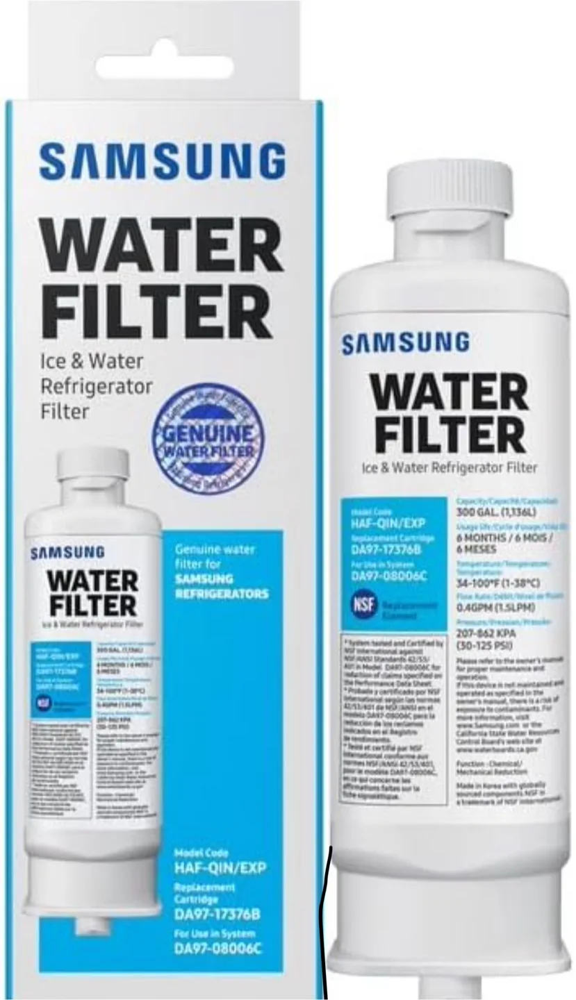 Samsung Genuine Filter for Refrigerator Water Ice, HAF-Qin/EXP thumbnail