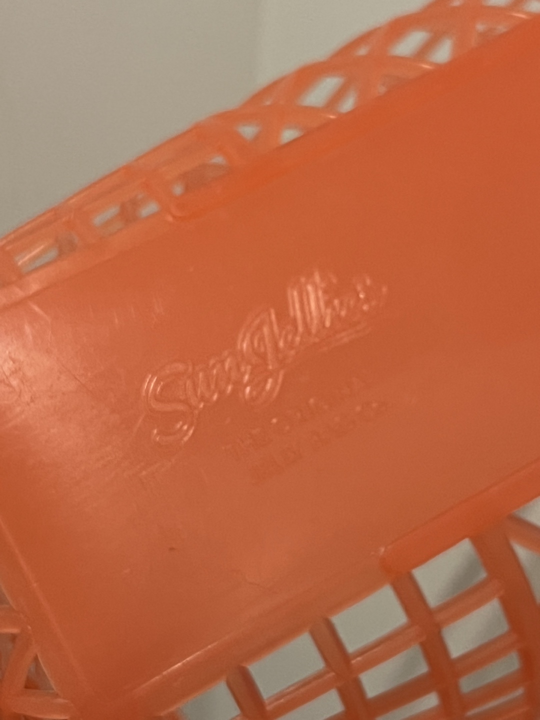 Sun Jellies Retro Basket - Peach - photo 3