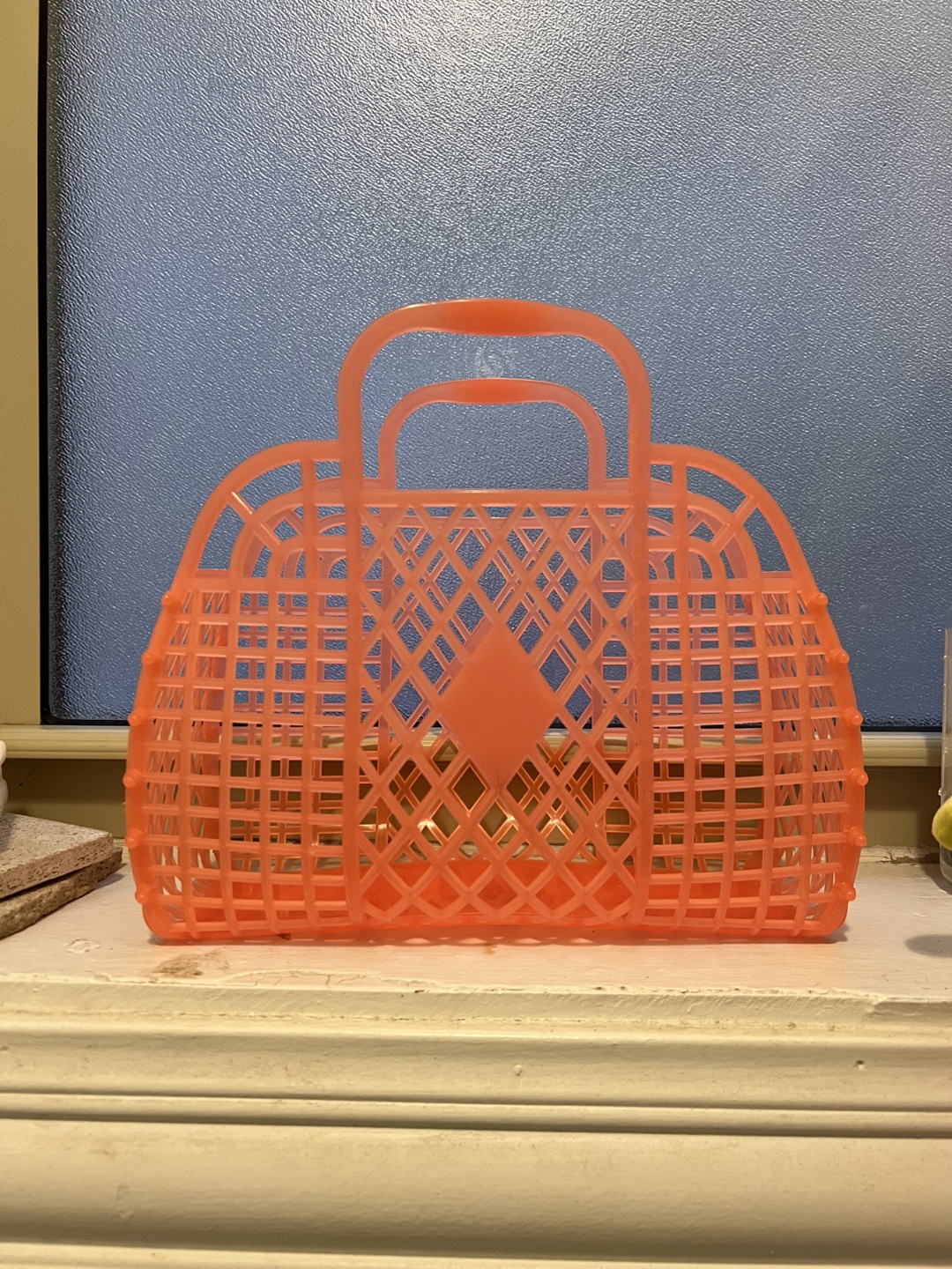 Sun Jellies Retro Basket - Peach
