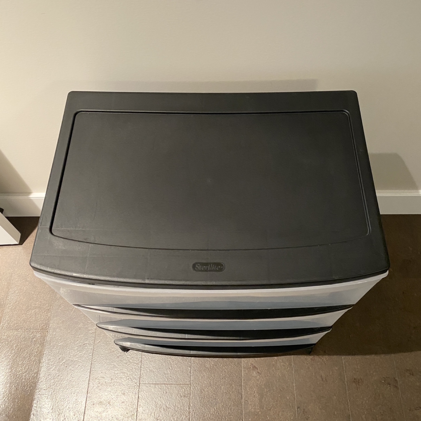 Wide 3 Drawer Cart Black - photo 3