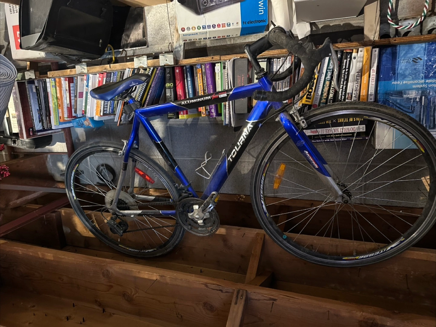 Supercycle Tourna Aluminum 7005 Road Bike Tourna 7005 Blue Bicycle