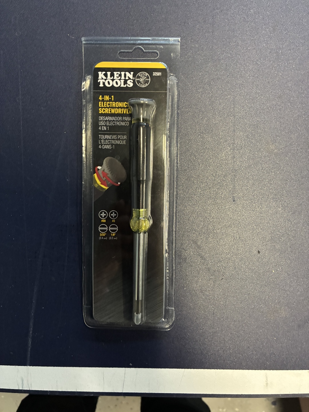 Klein Tools 4-in-1 Electronic Screwdriver - New