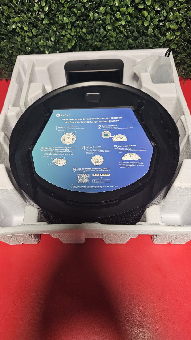 Robot Vacuum Cleaner - Black - photo 2