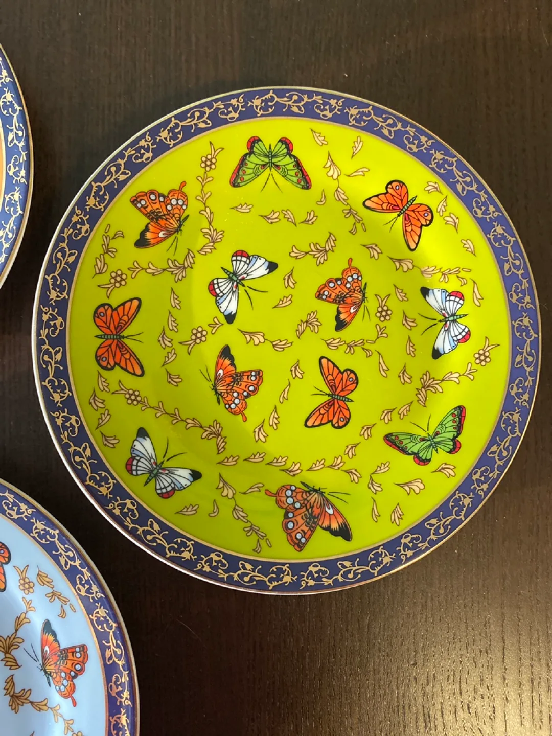 3 Desert Plates - Butterfly thumbnail