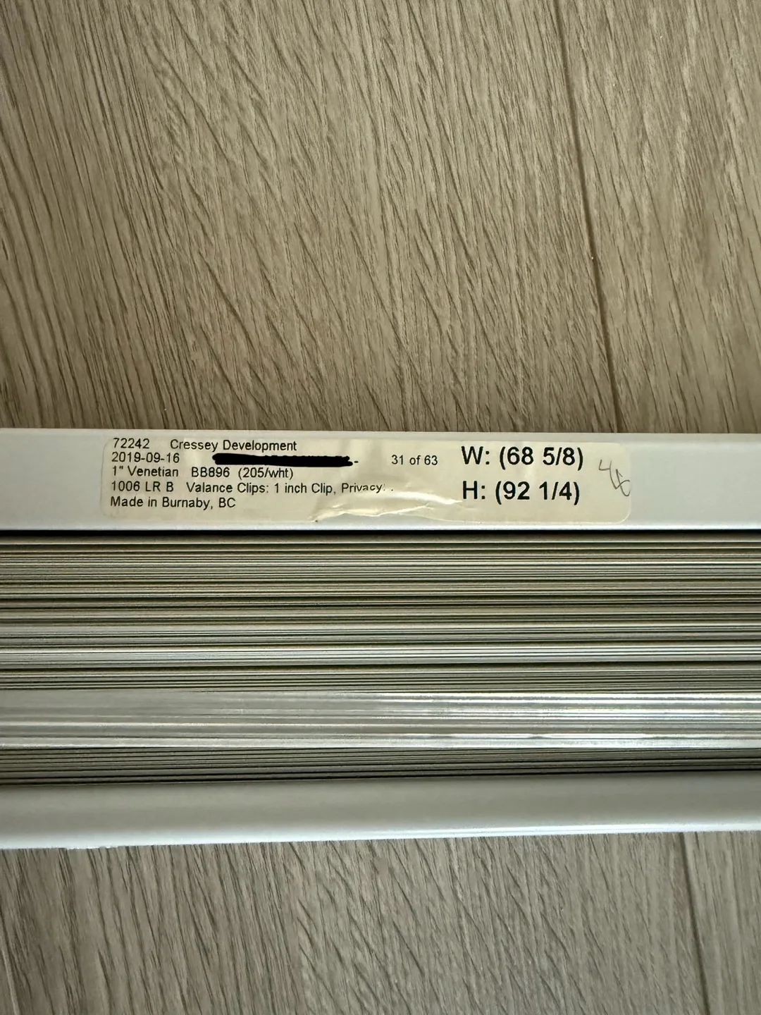 Venetian Blinds, White, Various Sizes image indicator(4)