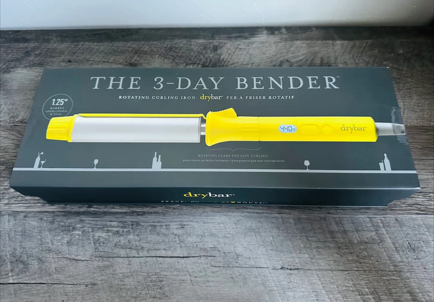 Drybar The 3-Day Bender Rotating Curling Iron -NEW thumbnail