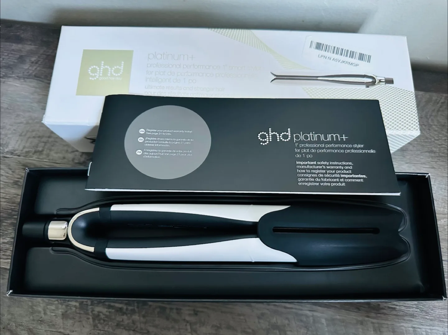 GHD Platinum+ Professional Performance 1" Styler -NEW thumbnail