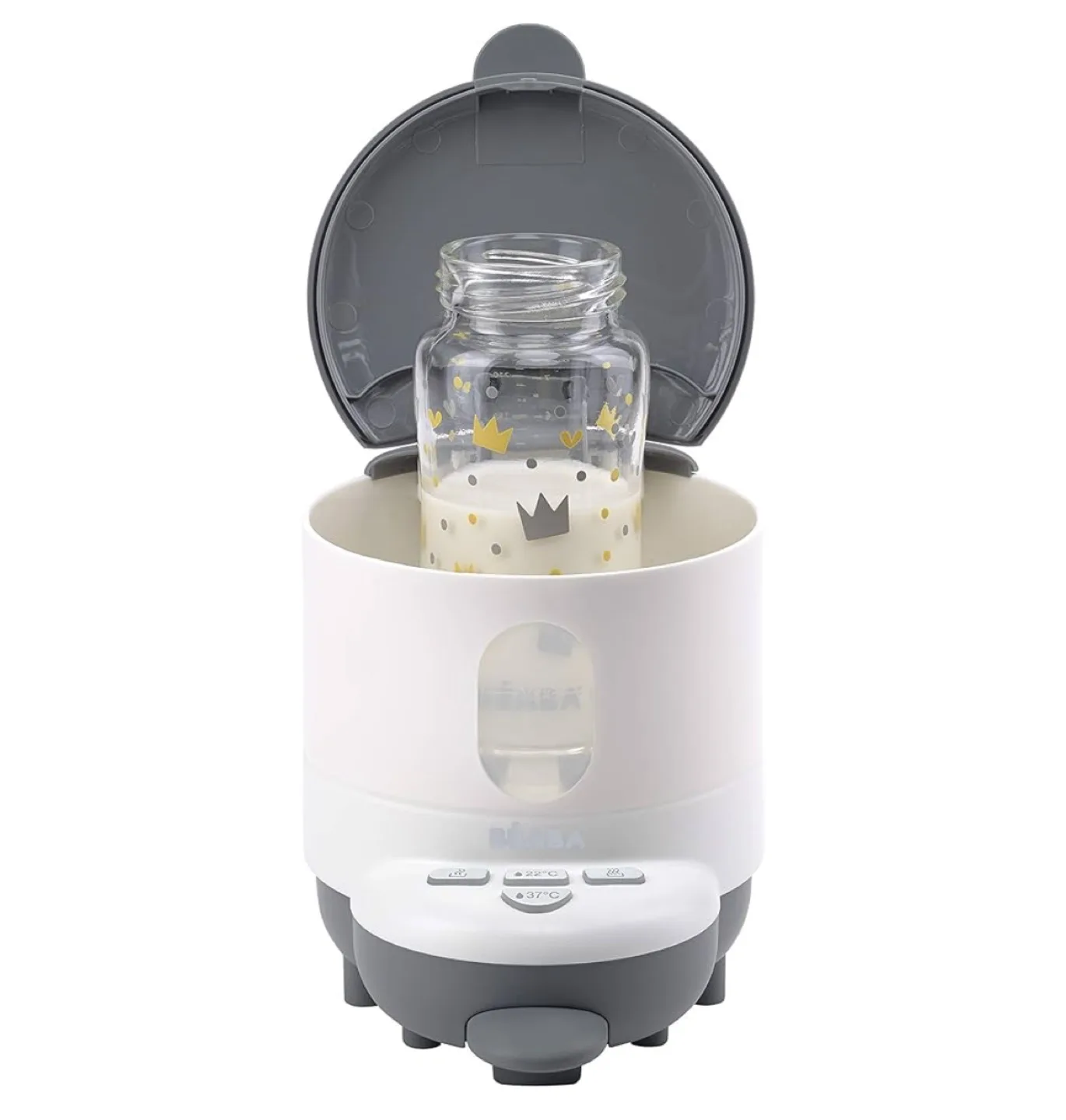 New! BEABA Bib'Expresso Fast Warmer - Grey image indicator(3)