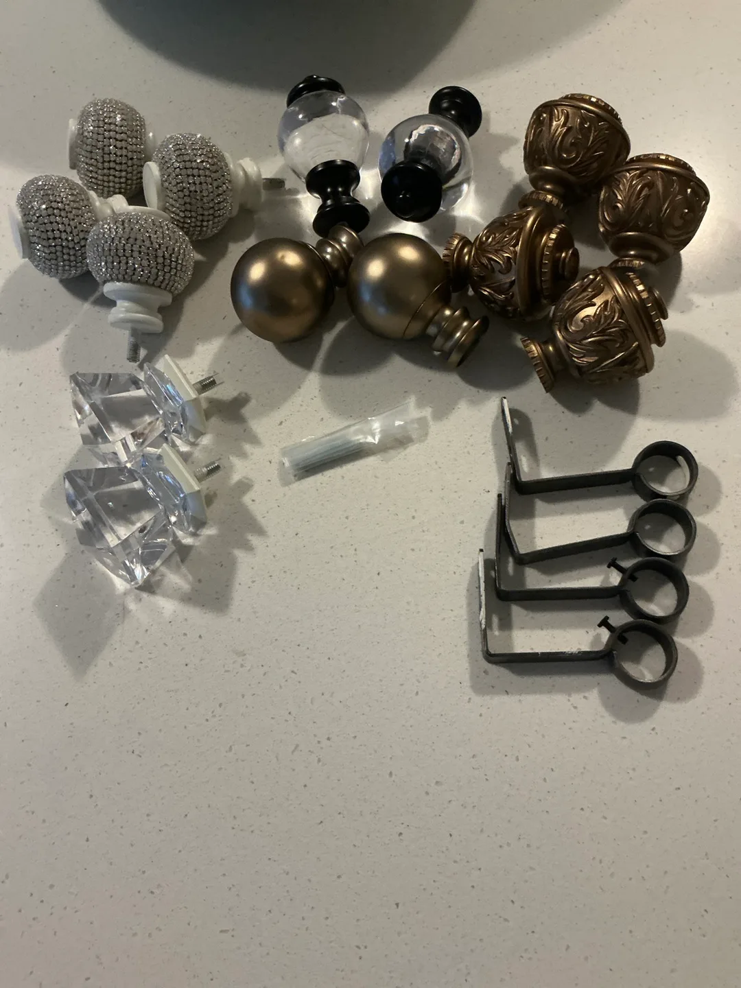 Curtain Rod Finials & Hardware Set thumbnail