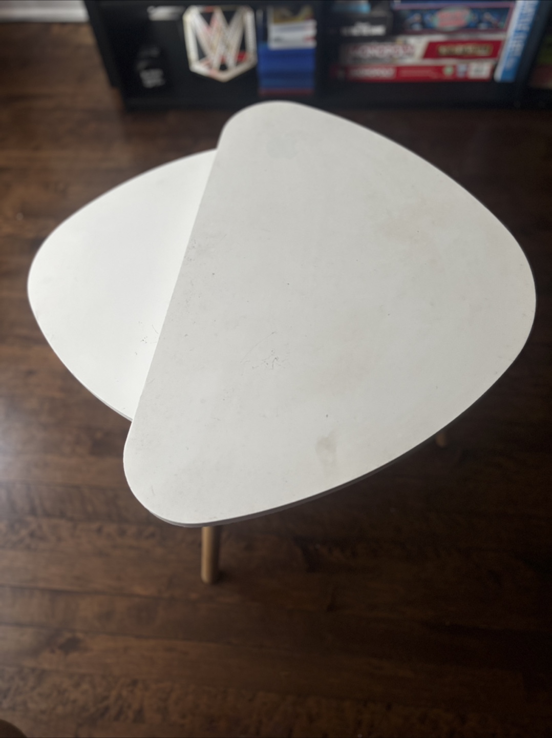 Set of 2 White Nesting Tables - photo 3