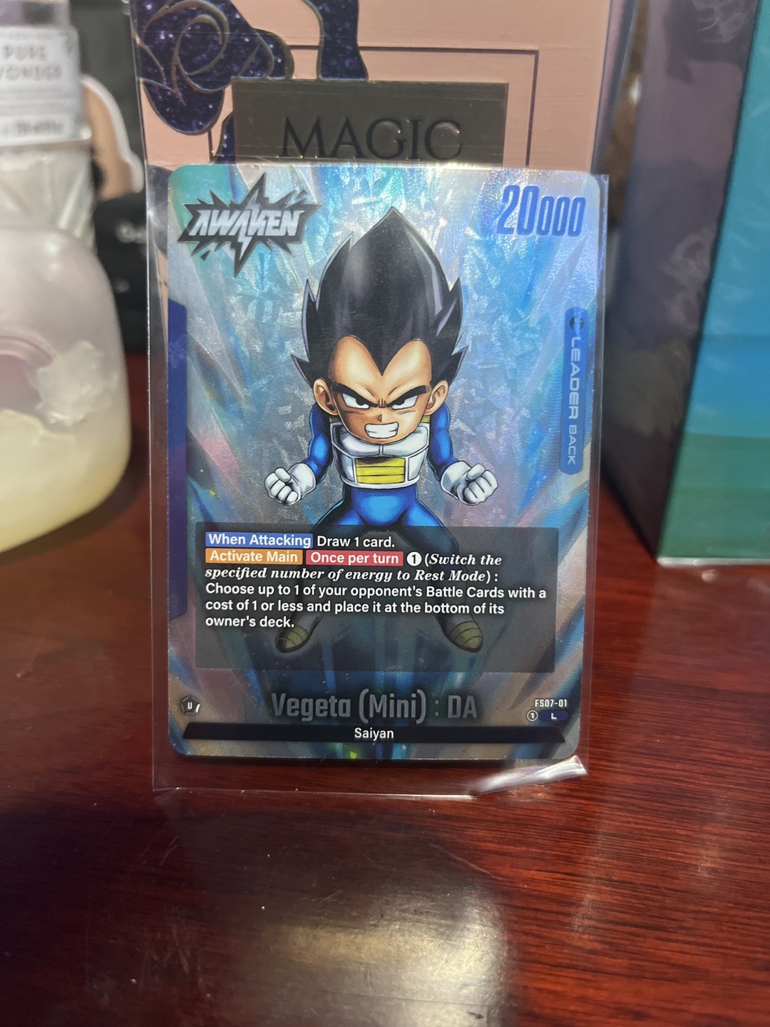 Awaken Vegeta (Mini) DA Trading Card