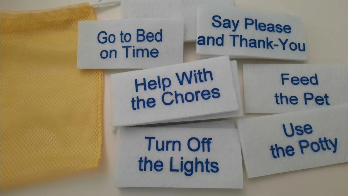 Teaching chore and reward schooling week calendar image indicator(3)