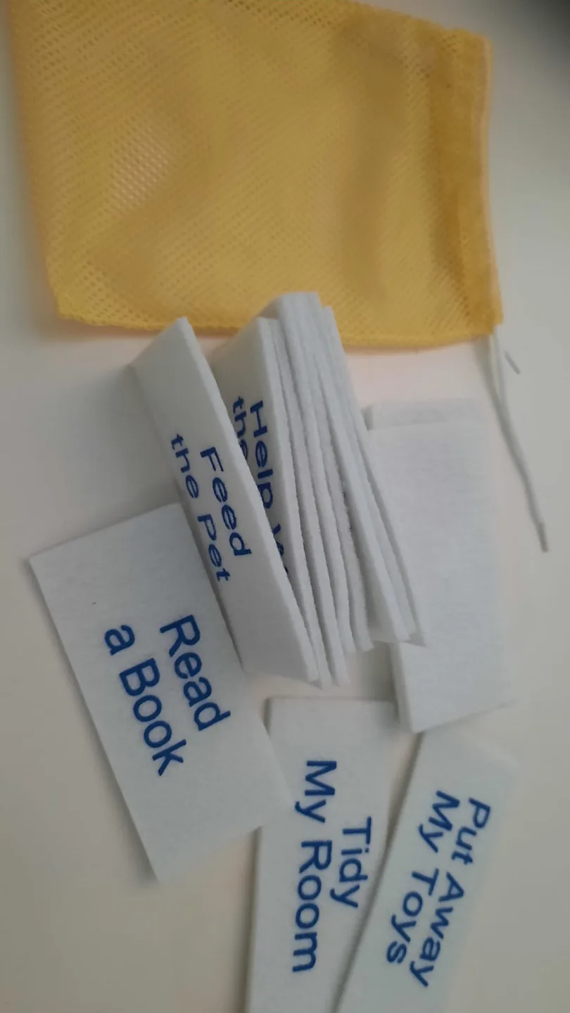 Teaching chore and reward schooling week calendar image indicator(4)