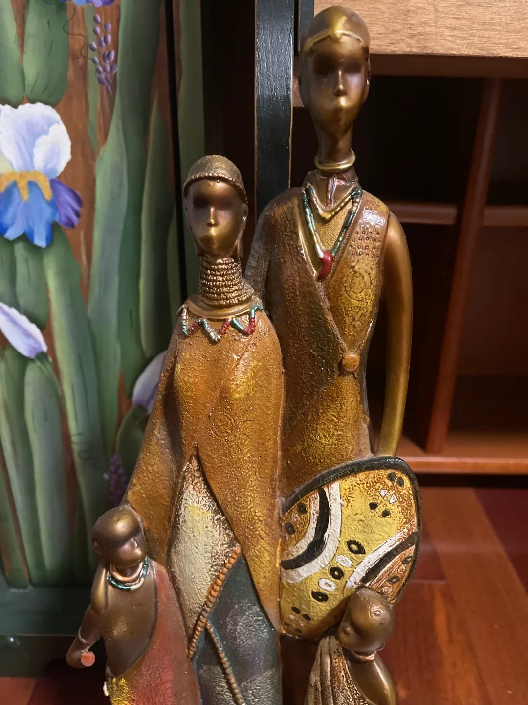 African Family Statue Sculpture image indicator(2)