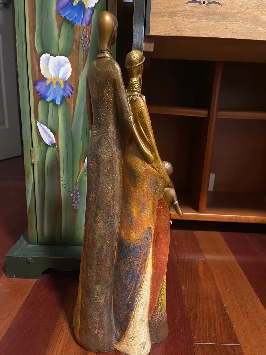 African Family Statue Sculpture image indicator(3)