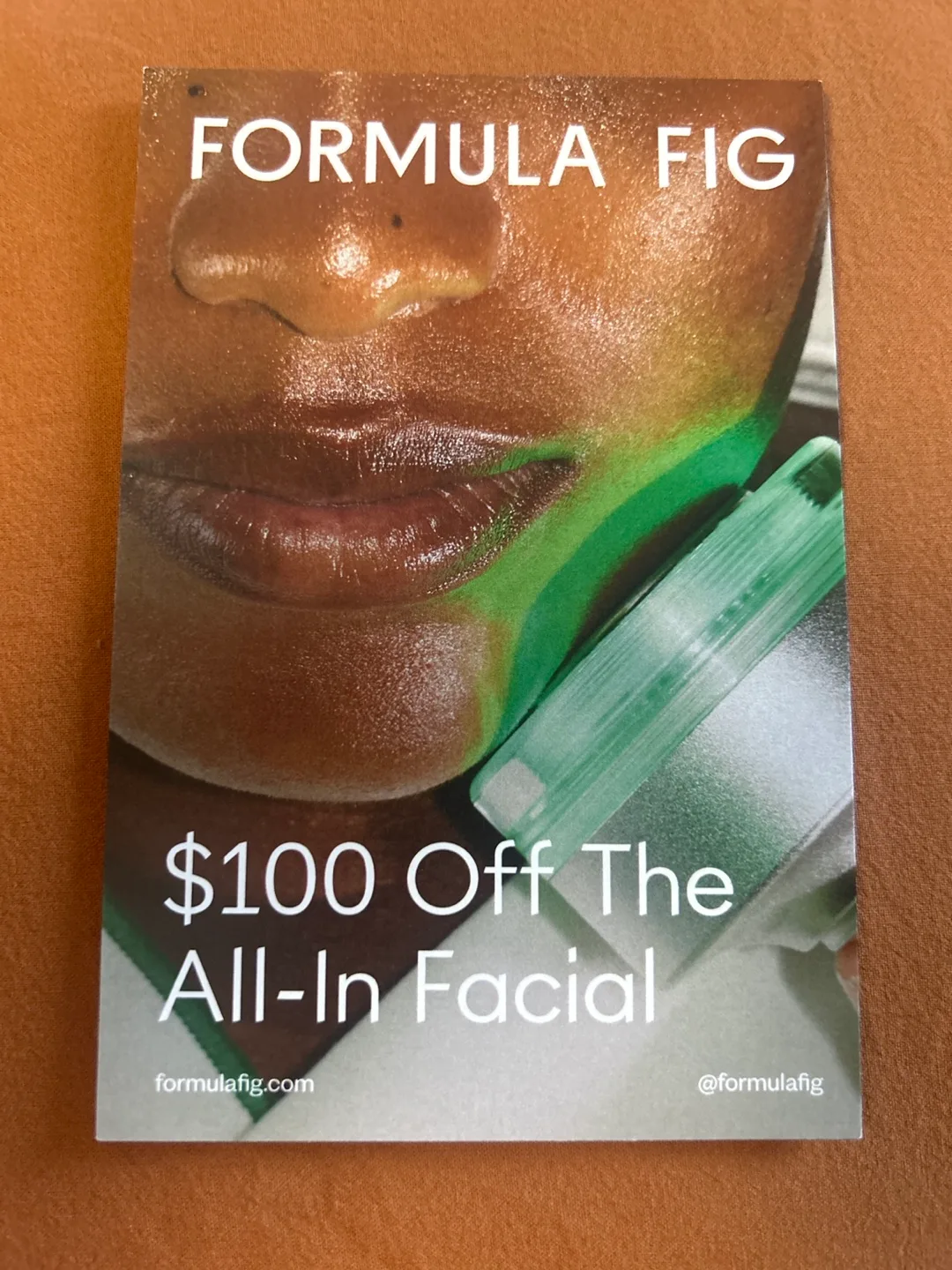 Formula Fig $100 Off Facial Voucher thumbnail