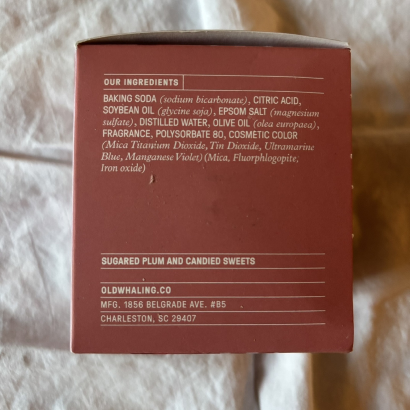 Old Whaling Co. Sugar Plum Ferry Bath Bomb - photo 3
