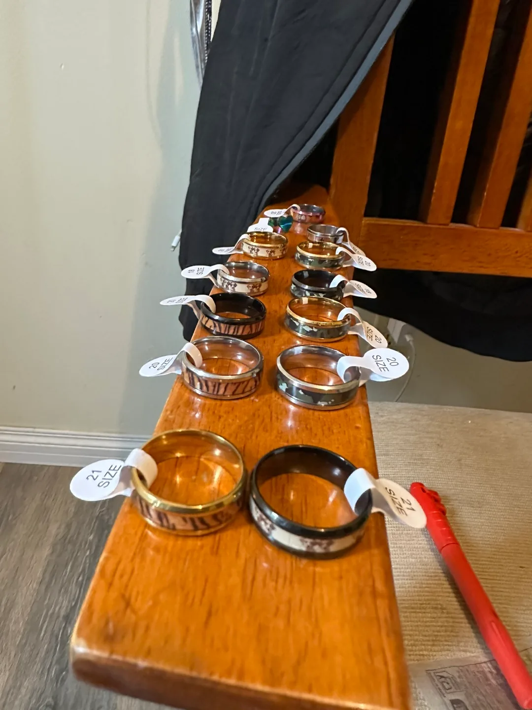 Assorted Rings Size 17-21 image indicator(2)