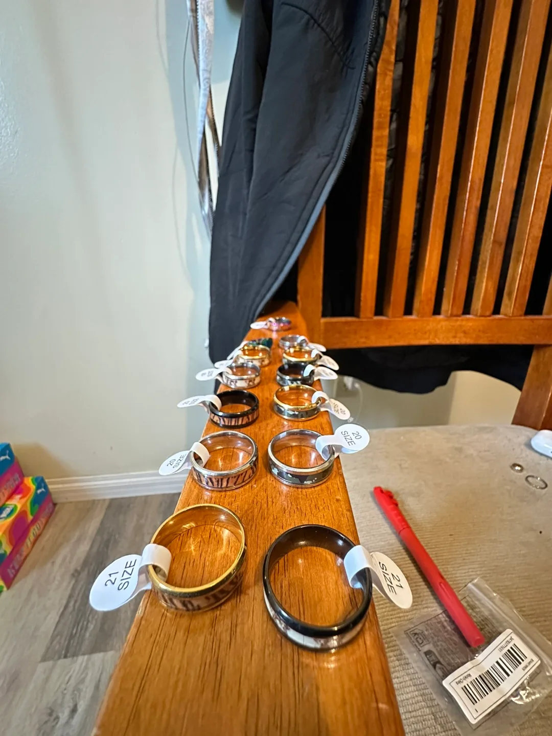 Assorted Rings Size 17-21 image indicator(3)