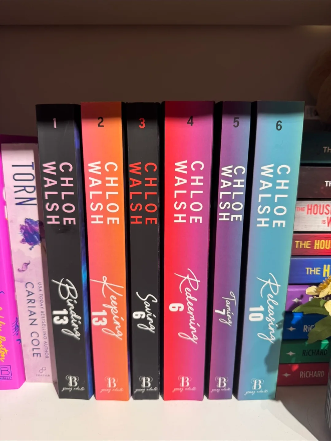 Boys of Tommen Series by Chloe Walsh image indicator(2)