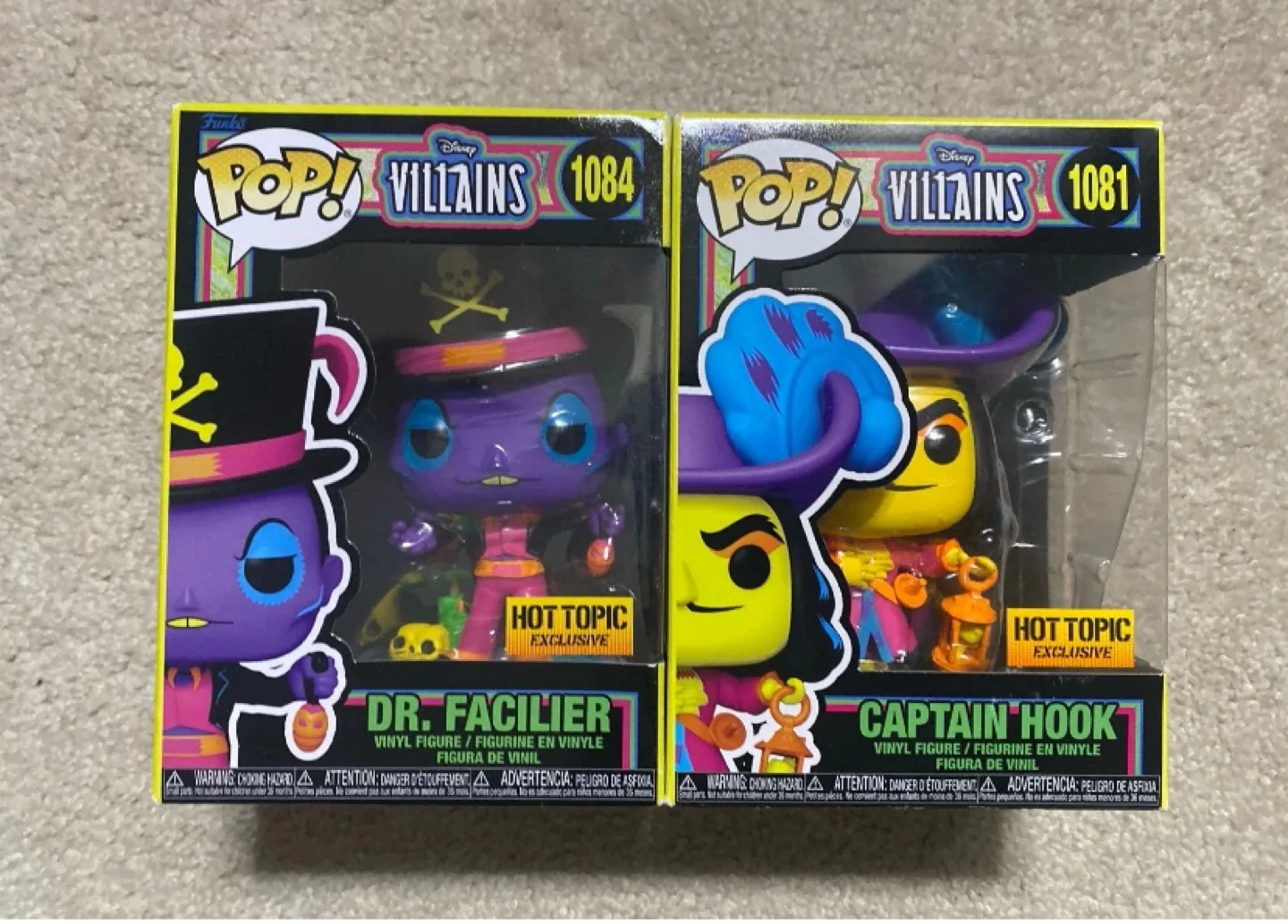 Funko Pop! Disney Villains Dr. Facilier & Captain Hook thumbnail