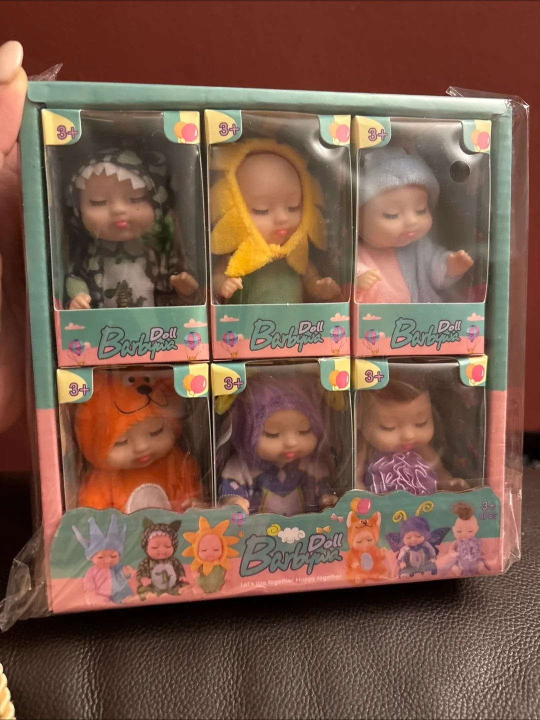 🥕 New Barbiipii Doll 6pcs Princess Girl Toy Gift Box thumbnail
