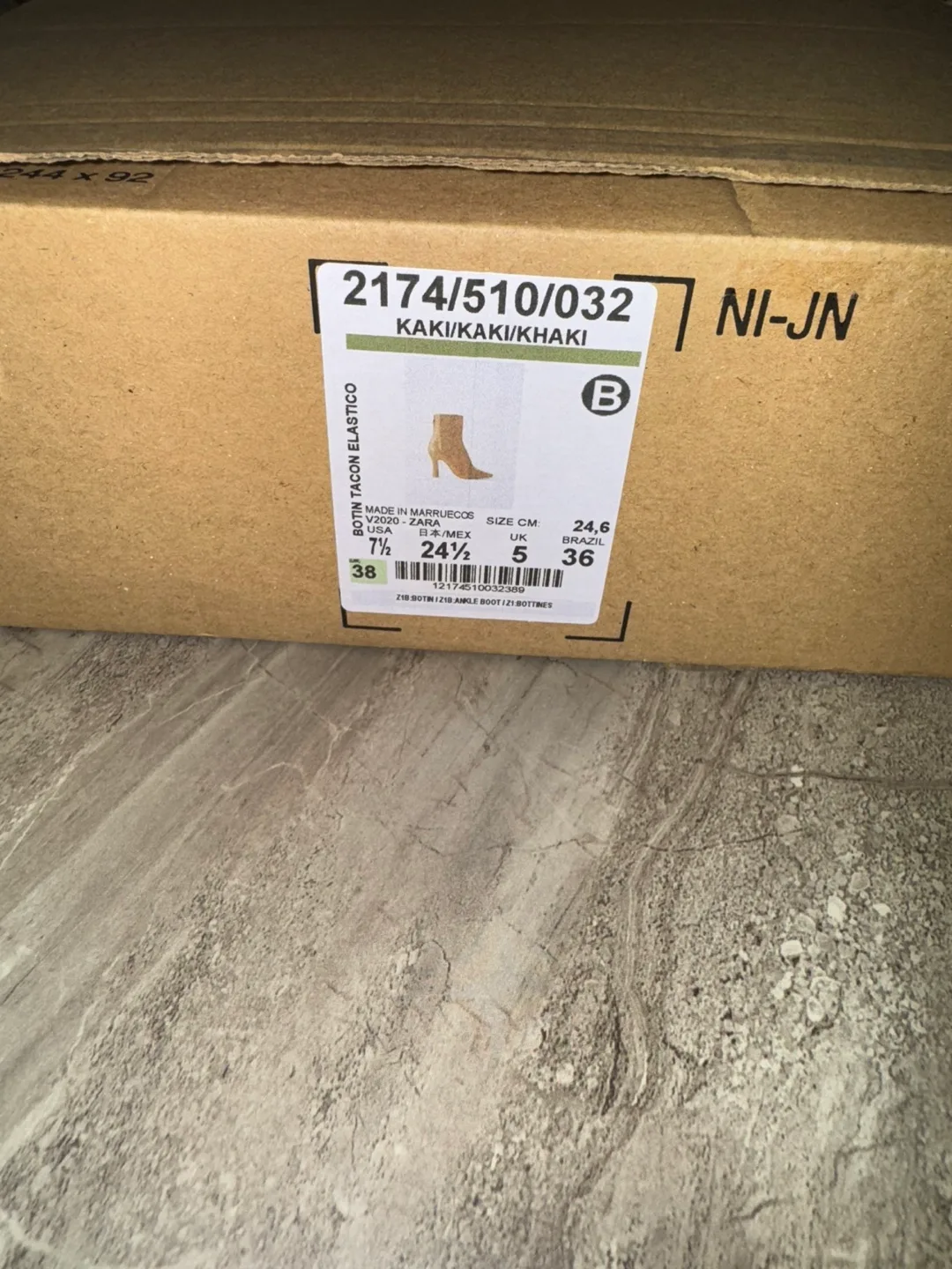 Zara Heeled Ankle Boots - Size 38 image indicator(6)