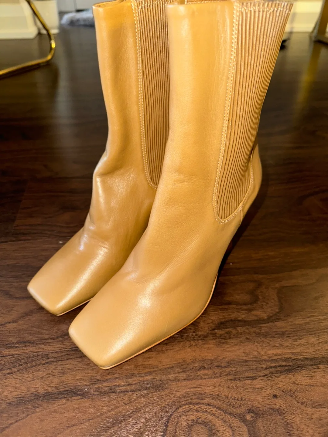 Zara Heeled Ankle Boots - Size 38 thumbnail