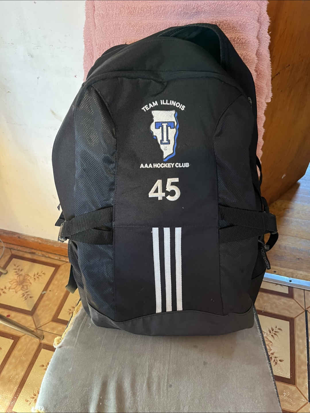 Adidas Team Illinois Hockey Backpack