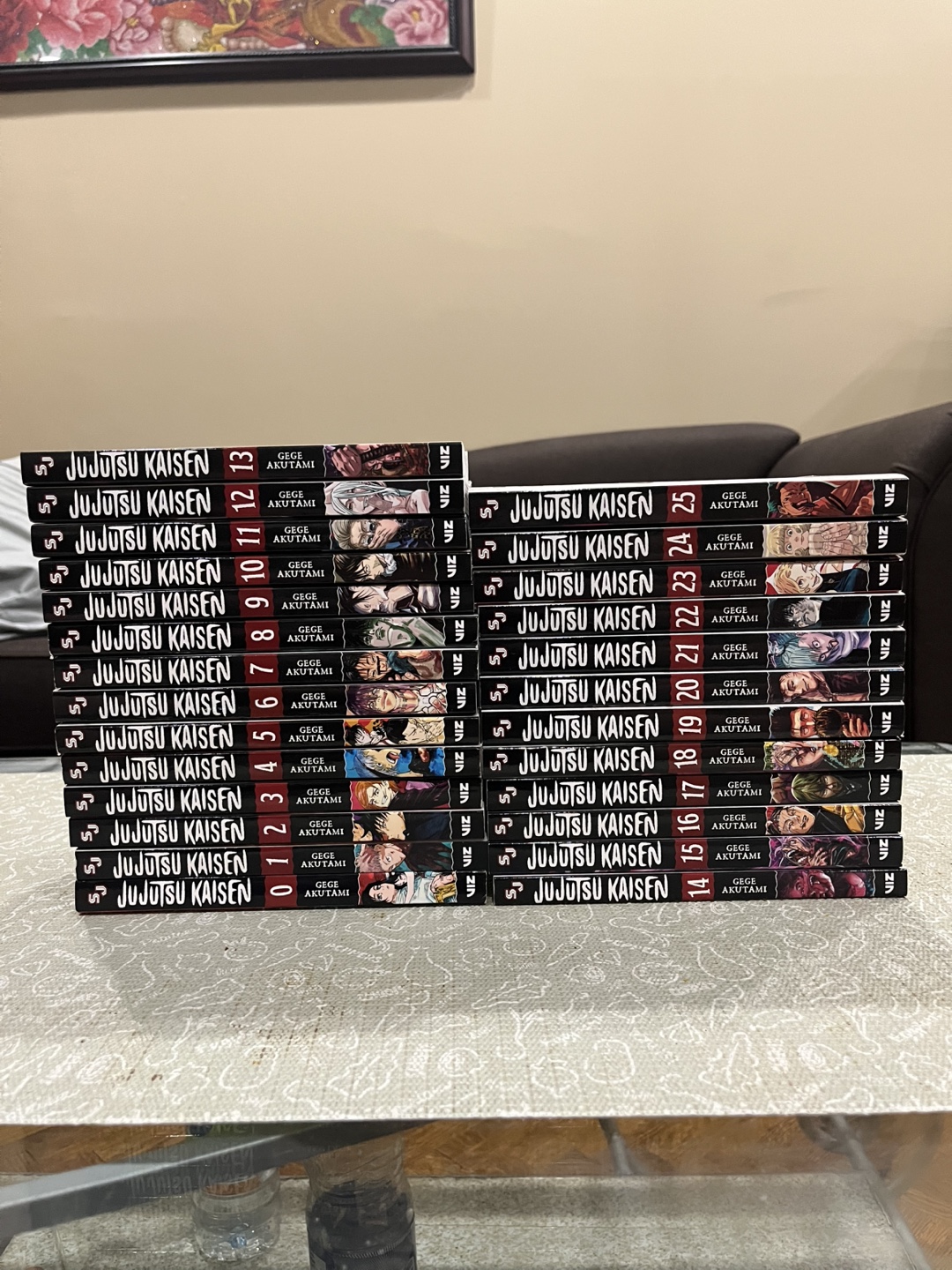 Jujutsu Kaisen 0-25 Manga (26 volumes)