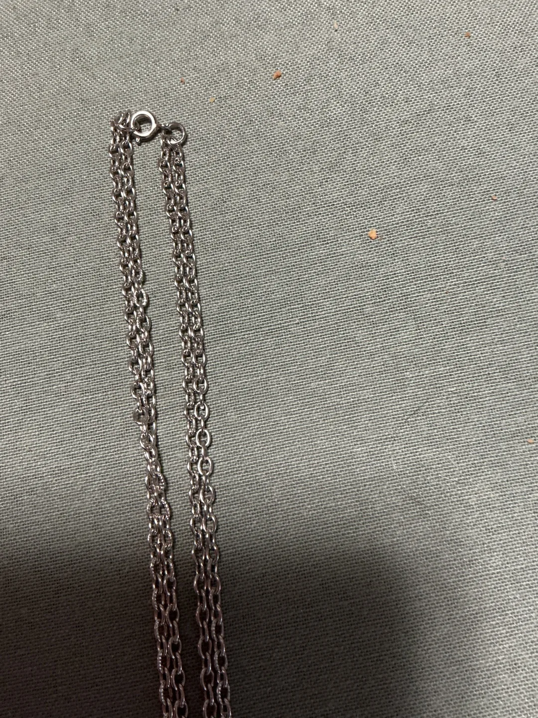 Silver Toned Tassel Necklace image indicator(3)