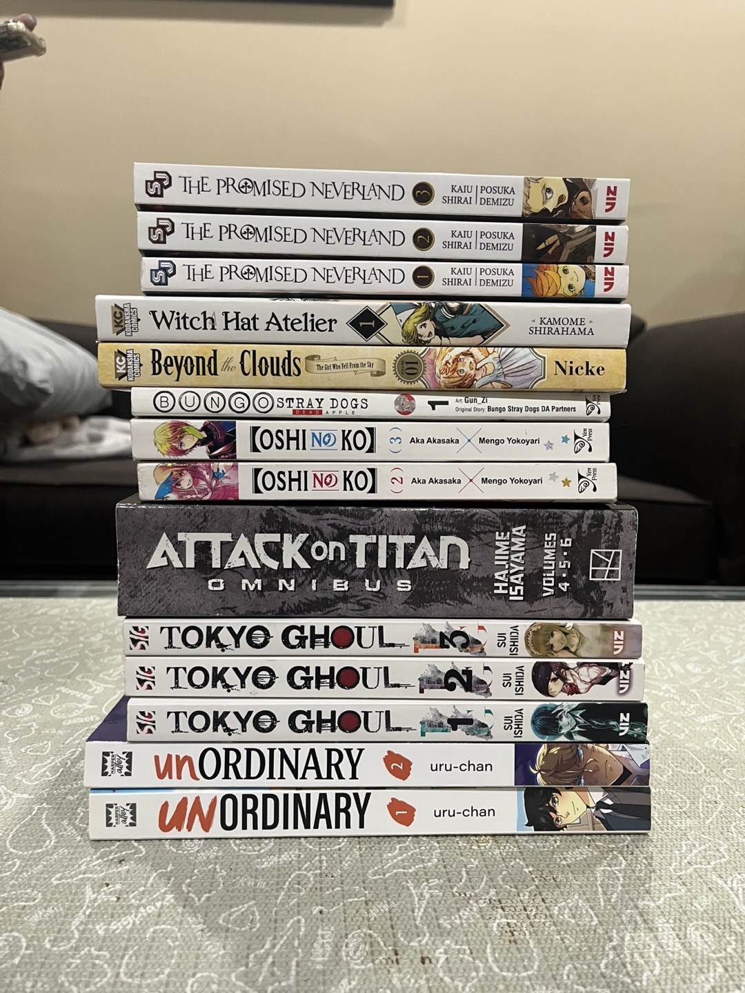 Manga Lot Misc (Tokyo Ghoul, Promised Neverland + More)