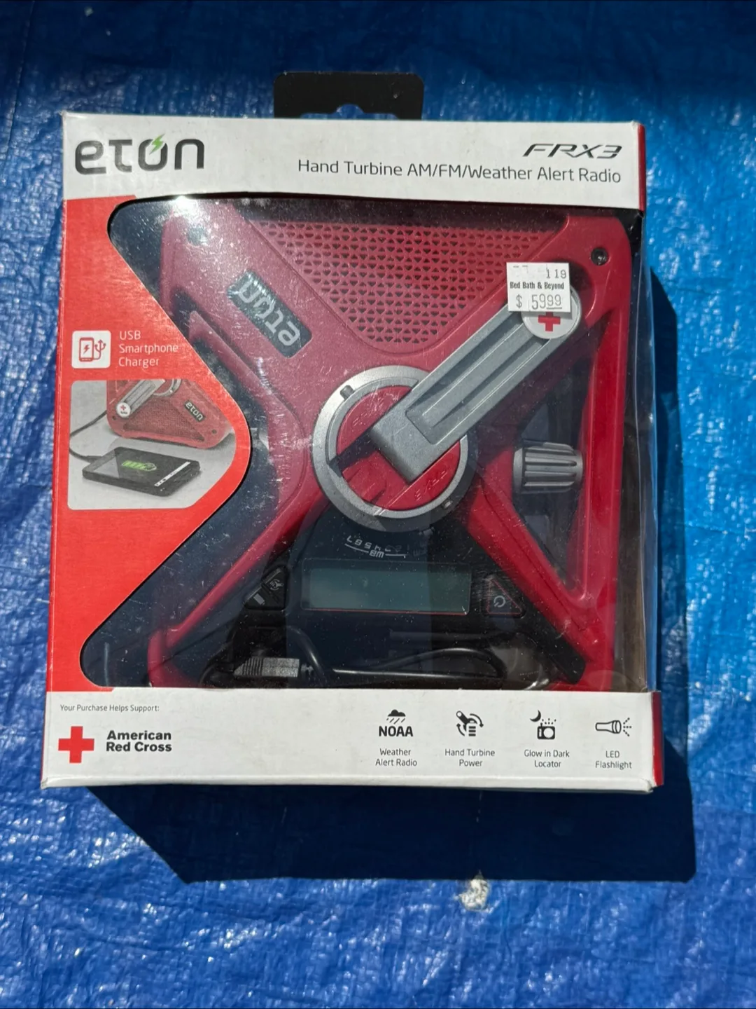 Eton American Red Cross FRX3+ Multi-Powered Weather Alert Radio thumbnail