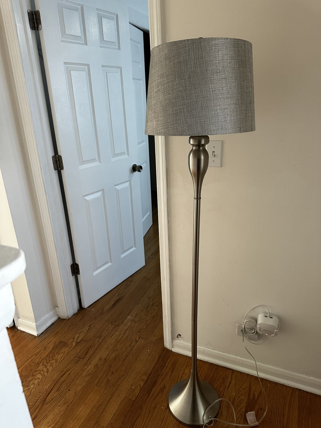 Floor Lamp - Silver Finish