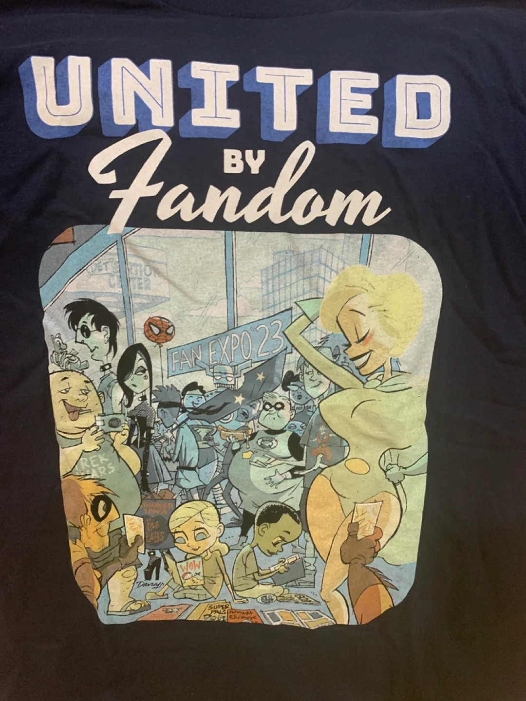 Fan Expo Toronto 2023 T-Shirt - Size L thumbnail