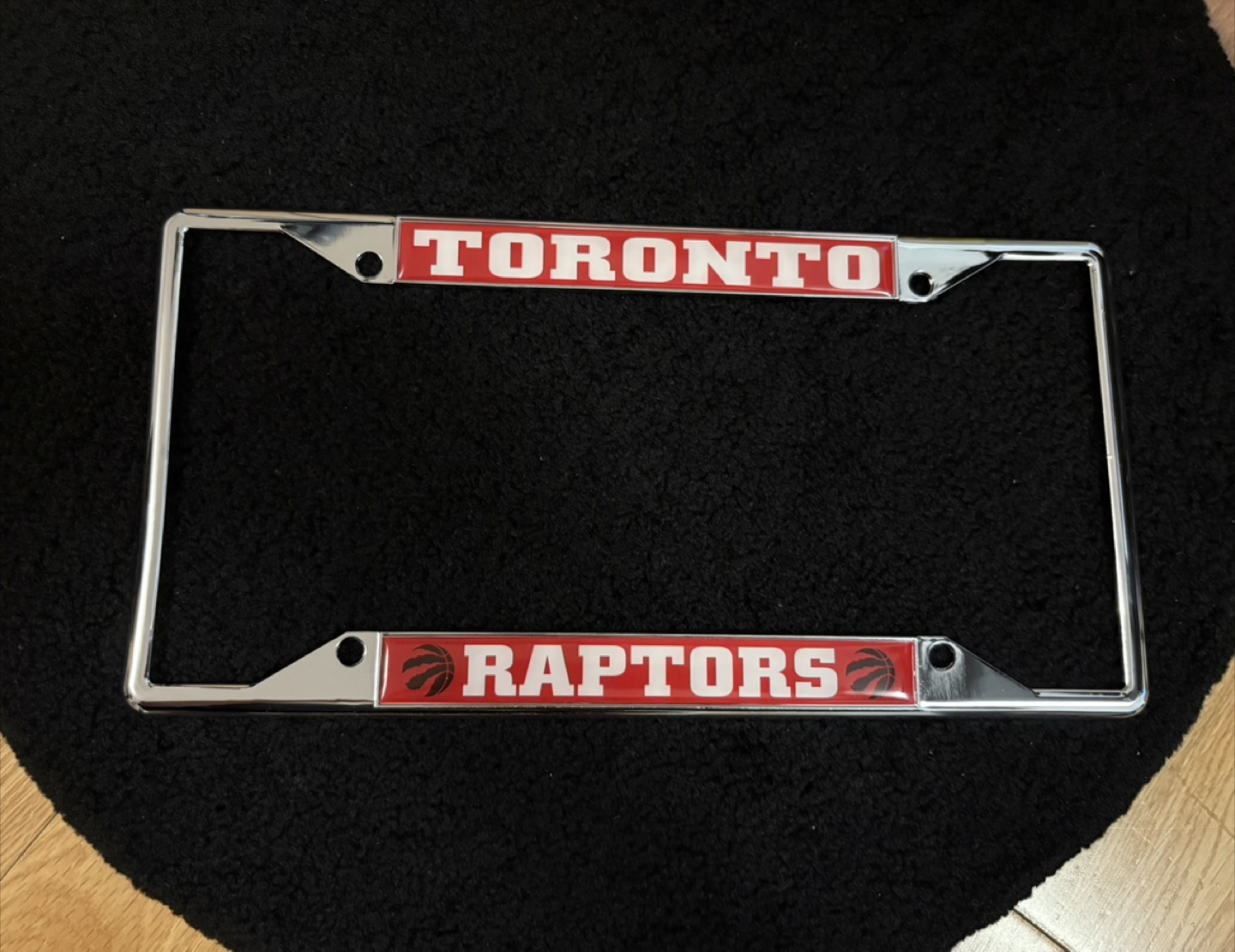 Toronto Raptors License Plate Frame - New - photo 2