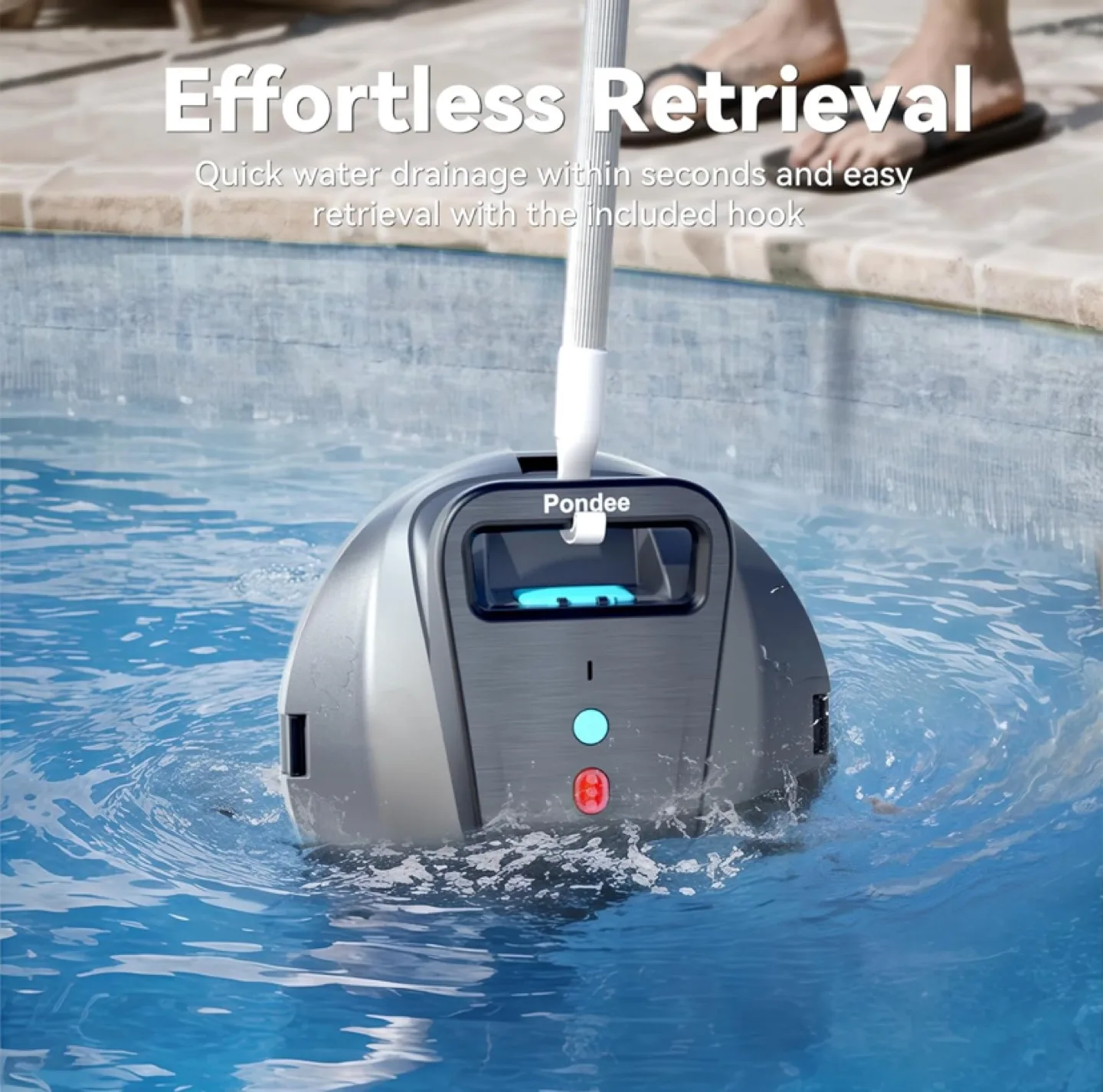 Pondee X1 Robotic Pool Vacuum - New