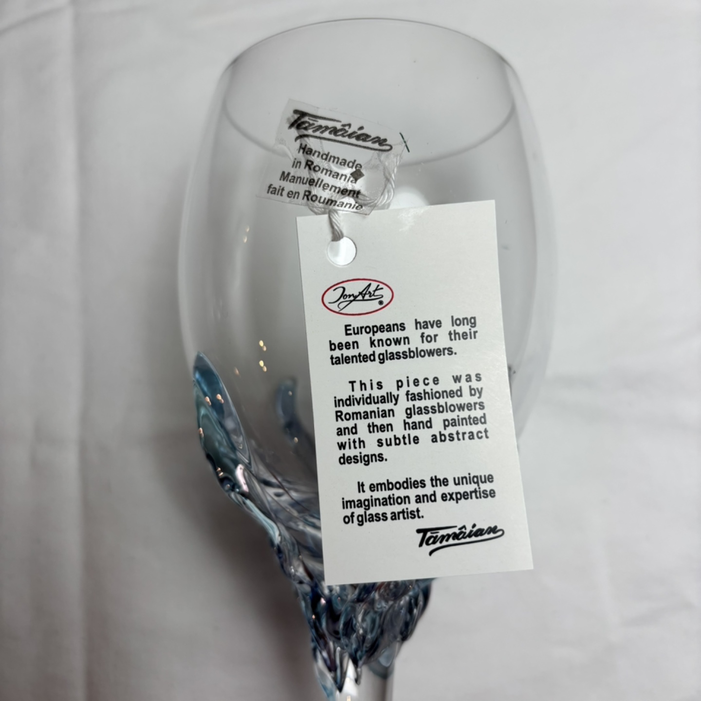 Ion Tamaian wine glasses- Set of 2 - photo 4