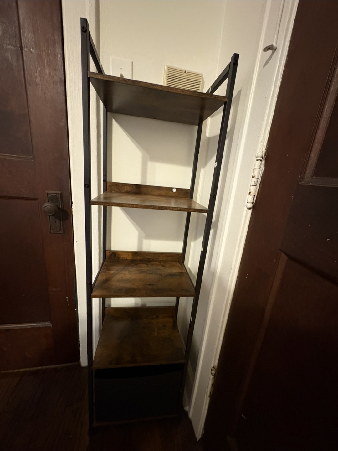 Ladder Shelf with Storage Cabinet - photo 2