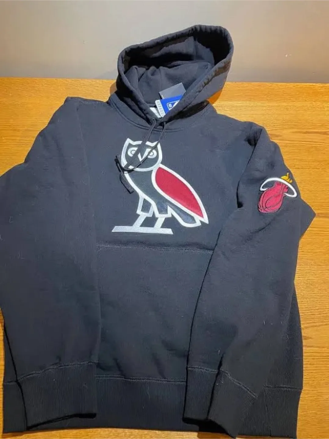 OVO x Miami Heat Basketball Pullover Hoodie Sweater Large Men’s image indicator(3)