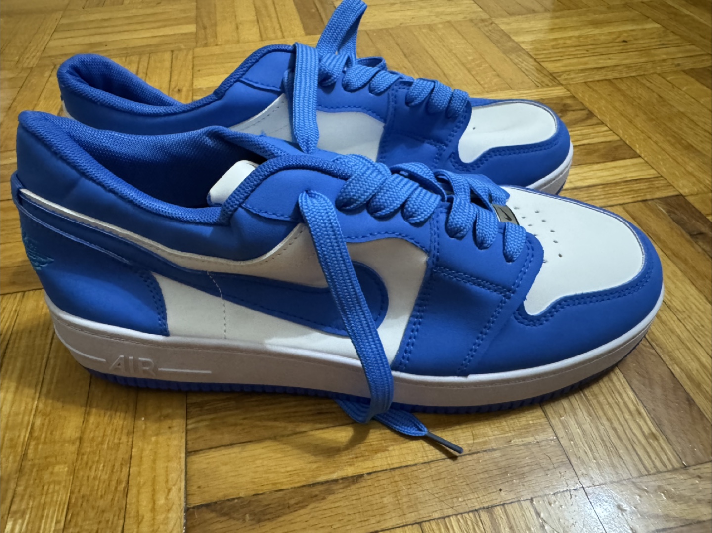 Nike Air Force 1 Blue/White Sneakers - photo 3