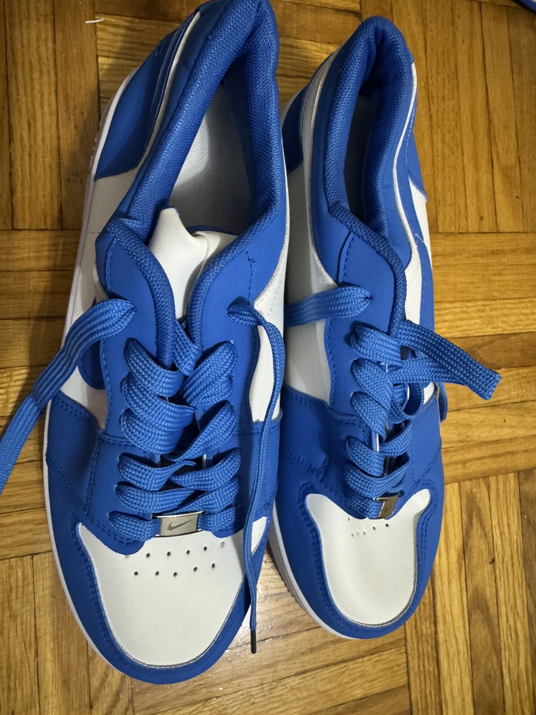 Nike Air Force 1 Blue/White Sneakers - photo 4